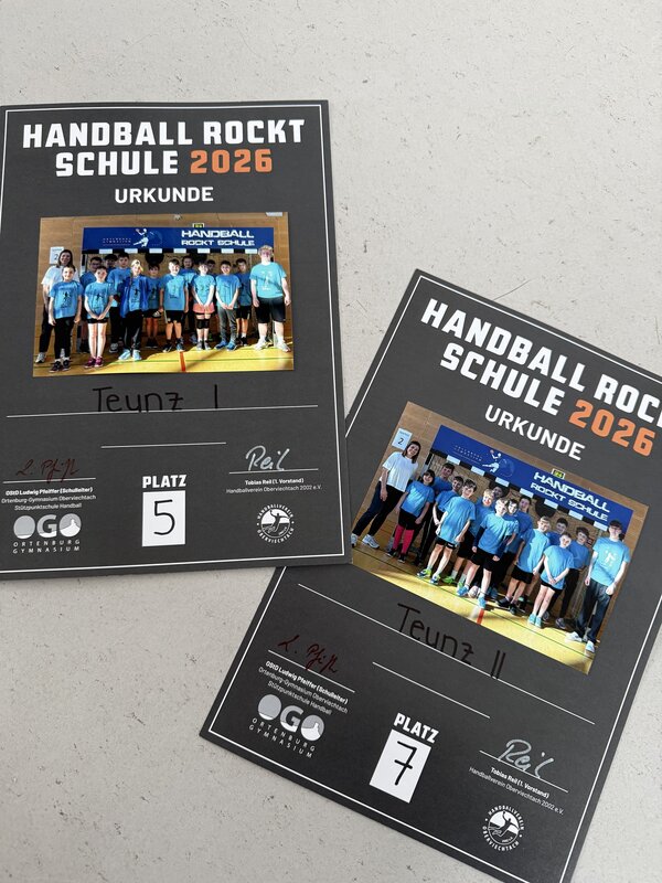 Handballturnier 4. Klasse 2025/26