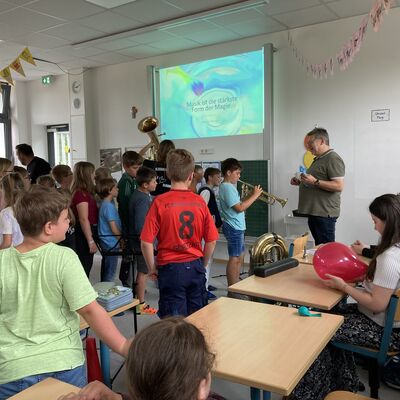 Besuch der Blaskapelle 2025/26