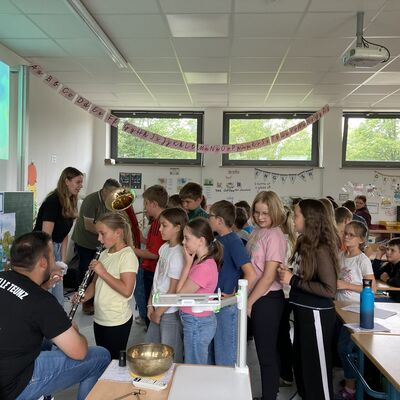 Besuch der Blaskapelle 2025/26