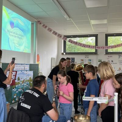 Besuch der Blaskapelle 2025/26
