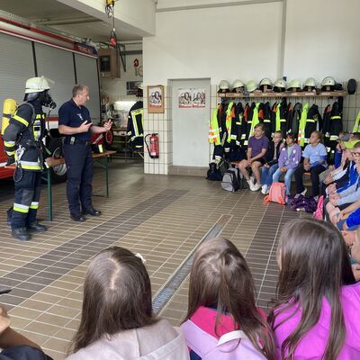 Unterrichtsgang Feuerwehr 2025/26