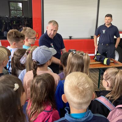 Unterrichtsgang Feuerwehr 2025/26