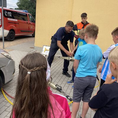 Unterrichtsgang Feuerwehr 2025/26